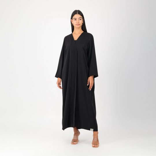 Classic Black Abaya - Timeless and Elegant Modest Fashion